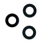 For iPhone 12 Pro Camera Lens - Black (5pcs)